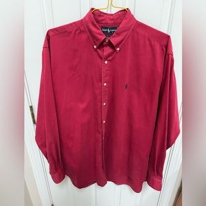 Ralph Lauren casual classic fit button down.